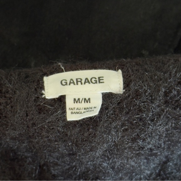 Garage soft Ribbed black Cardigan - Picture 4 of 5